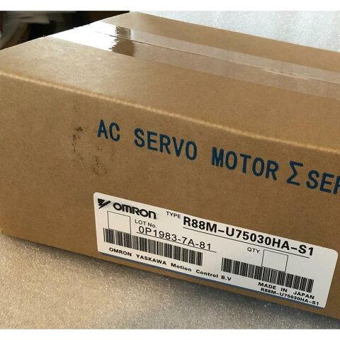 【新品★適格請求書★送料無料】OMRON/オムロン サーボモータ R88M-U75030HA-S1【...