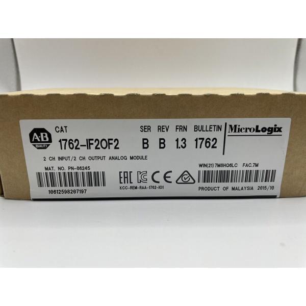 【新品 ★送料無料 】1762-IF2OF2 PLCユニット1762IF2OF2【6ヶ月保証】