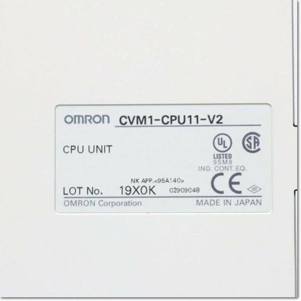 【新品★送料無料】OMRON オムロン CVM1-CPU11-V2 CPUユニット【６ヶ月保証】