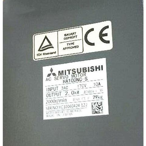 【新品◆適格請求書◆送料無料】MITSUBISHI 三菱 HA100NC-S サーボモーター 【6ヶ...