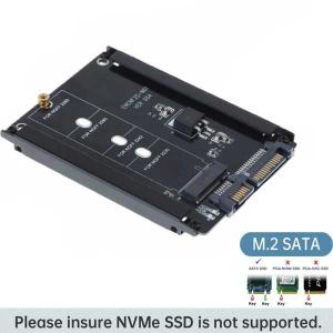 メタルケースcybmソケット2m.2 ngff (sata) ssdから2.5 sataアダプター ...