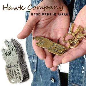 Hawk company ホークカンパニー キーホルダー キーリング 真鍮YOUPAYルーレット