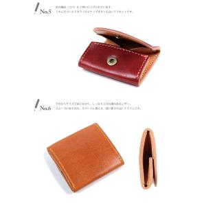 コインケース 小銭入れ 馬蹄型 革 レザー L...の詳細画像5