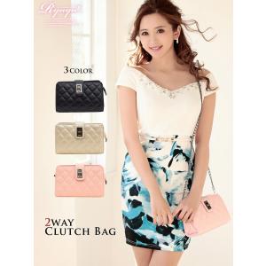 クラッチバッグ レディース バッグ カバン Ryuyu キルティング