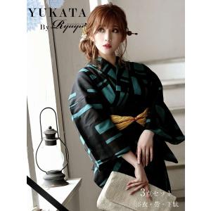 浴衣 セット レディース ゆかた 帯 下駄 作り帯 浴衣セット キャバ ターコイズ ブルー 個性的 かっこいい かんたん かわいい おしゃれ 派手 あすつく Belsiaヤフー店 通販 Yahoo ショッピング