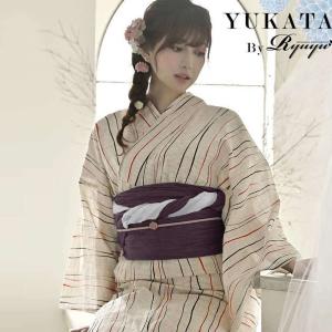 SALE 浴衣 セット レディース ゆかた 帯 下駄 キャバ Ryuyu 白 単品 綿麻 高級