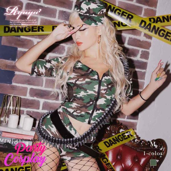 コスプレ 衣装 コスプレ衣装 ハロウィン ハロウィンコスプレ キャバ Ryuyu SWAT風 アーミ...