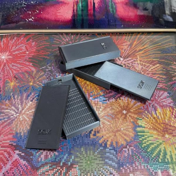 手芸時間 ダイアモンドアート専用 手芸時間オリジナル多機能ビーズトレー グレー