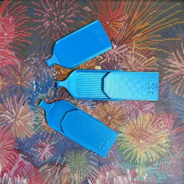 手芸時間 ダイヤモンドアート トレー 日本製 ビーズトレー 意匠登録済 ブルー