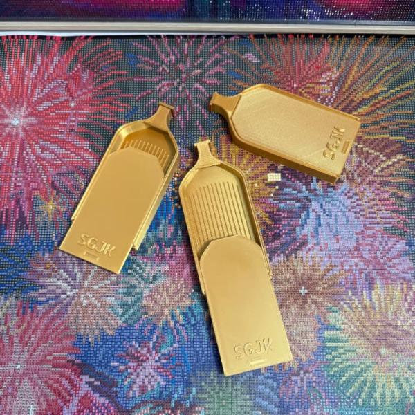 手芸時間 ダイヤモンドアート専用 手芸時間オリジナルビーズトレー 日本製 意匠登録済 ゴールド