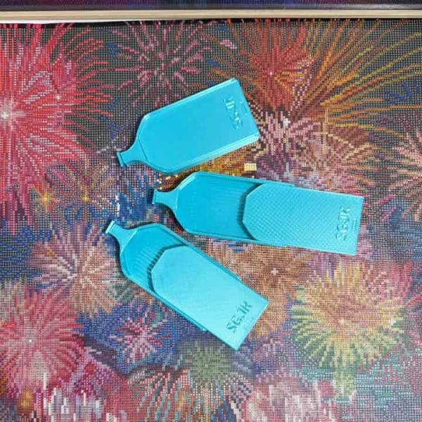 手芸時間 ダイヤモンドアート 日本製 ビーズトレー 意匠登録済 ライトブルー