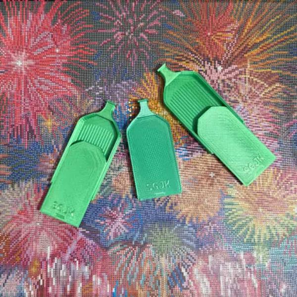 手芸時間 ダイヤモンドアート専用 手芸時間オリジナルビーズトレー 日本製 意匠登録済 グリーン