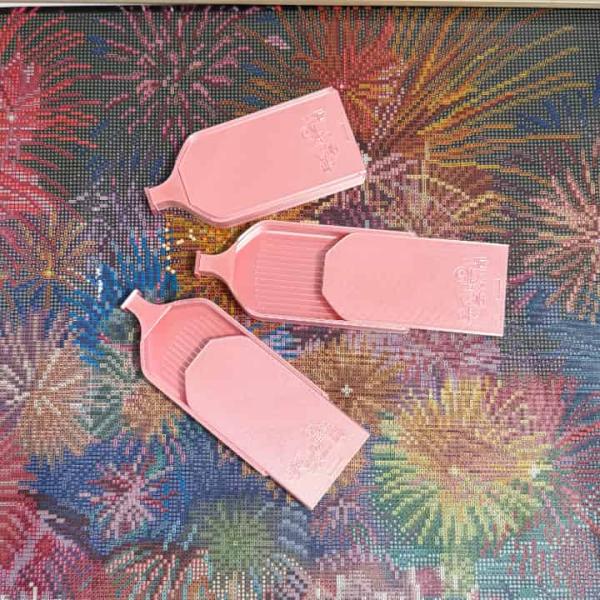 手芸時間 ダイヤモンドアート 日本製 ビーズトレー 意匠登録済 ピンク