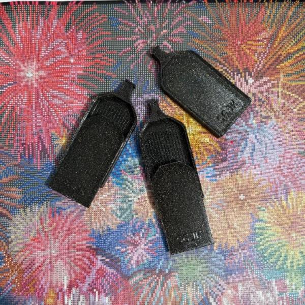 手芸時間 ダイヤモンドアート トレー 日本製 ビーズトレー 意匠登録済 ラメブラック