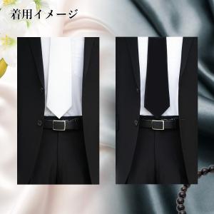 ベルト メンズ 冠婚葬祭 フォーマル 礼装 礼...の詳細画像5