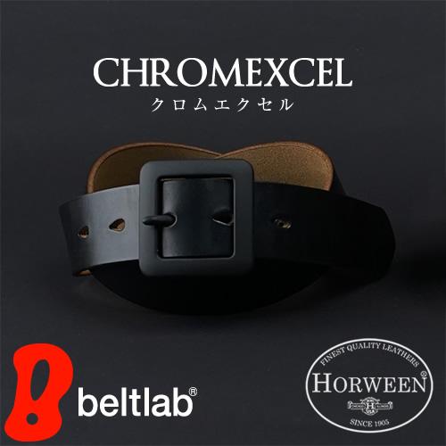 ベルト メンズ 日本製 カジュアル 本革 ホーウィン社 クロムエクセル 40mm幅 名入れ対応 誕生...