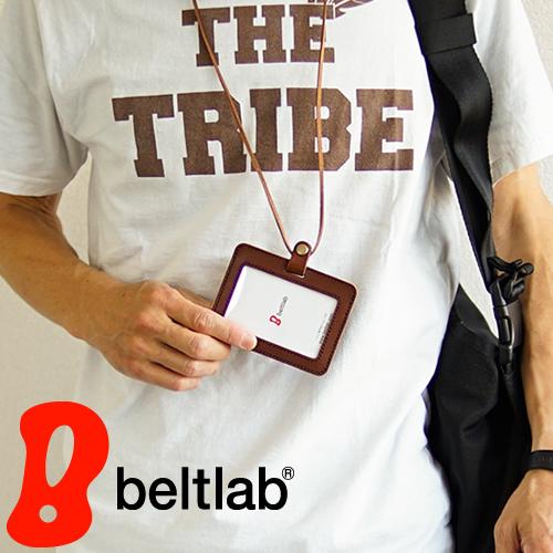 パスケース IDカードホルダー カード入れ 栃木レザー 日本製 定期入れ 社員証 ストラップ シンプ...