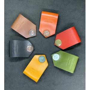 【 送料無料 即日発送 】 栃木レザー ケーブルホルダー コードホルダー コードクリップ イヤホンコード収納 本革 日本製 自社生産