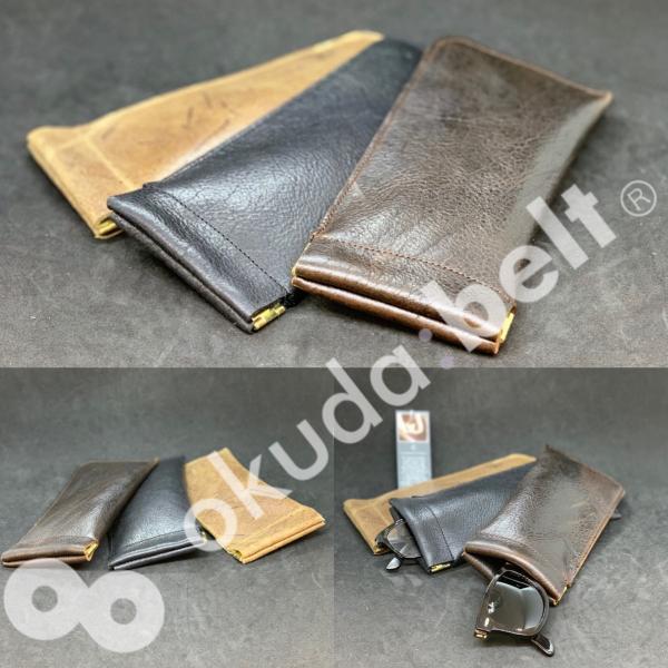 【ポストにお届け】 メガネケース 眼鏡ケース kudu クードゥー 英国製 レザー グラスケース パ...