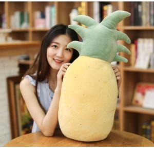 パイナップル 果物 抱き枕 クッション pineapple 80cmの商品画像