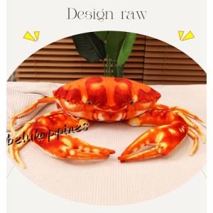 超リアル ぬいぐるみ カニ 海洋動物リアルおも...の詳細画像2