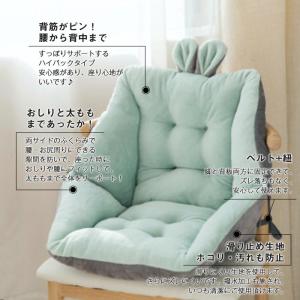 座布団 おしゃれ 座椅子 クッション 腰枕 背...の詳細画像3