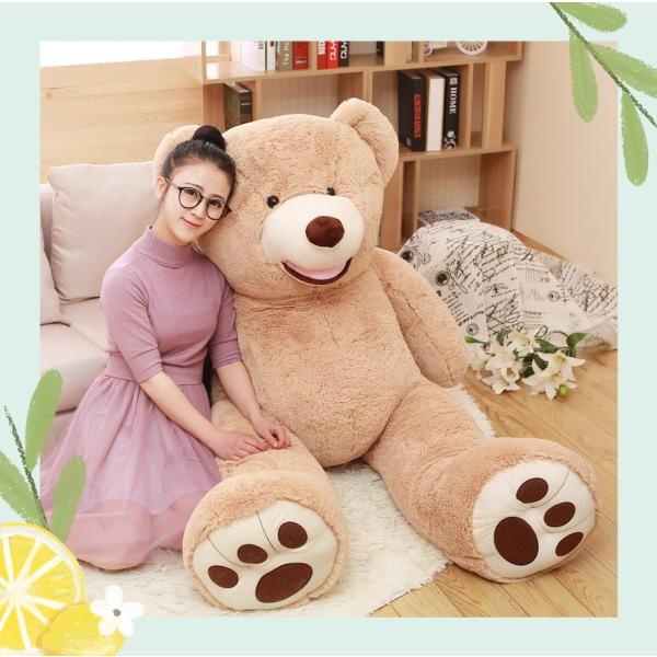 ぬいぐるみ　くま　特大　大きい　 熊　コストコ　テディベア　クリスマス　誕生日　プレゼント　彼女　子...