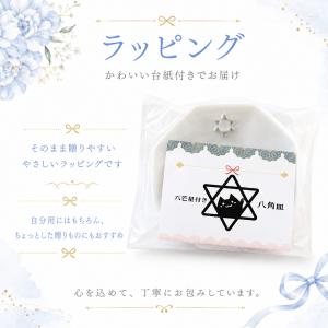 八角形皿 小 6cm 六芒星付き|ダイヤ型・円...の詳細画像4