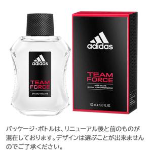 アディダス adidas チームフォース オードトワレ  100ml EDT SP メンズ 香水｜benavi