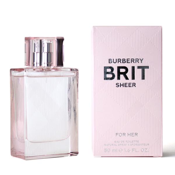 バーバリー BURBERRY ブリット シアー オードトワレ 50ml EDT 香水 レディース