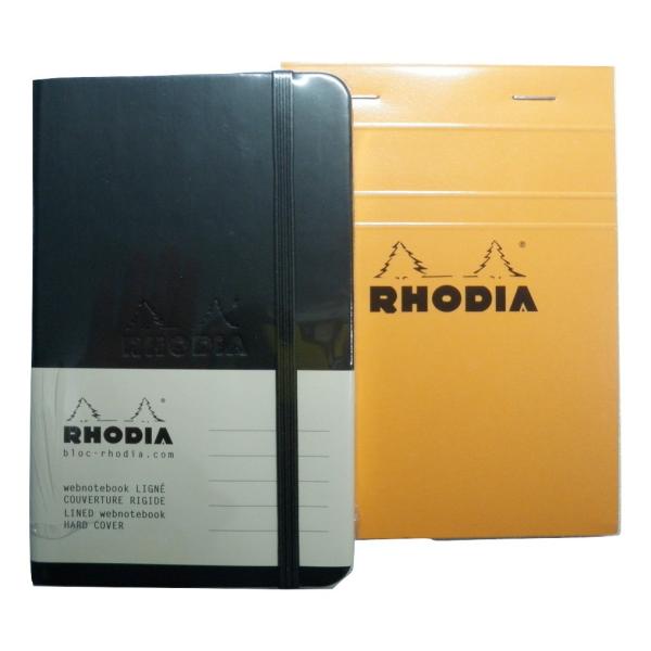 RHODIA ロディア ノート WEBNOTEBOOK A6 横罫 &amp; ブロックメモ BLOC RH...