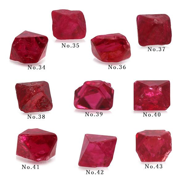 限定再販 レッドスピネル 原石 10個限定 製品オーダー可能