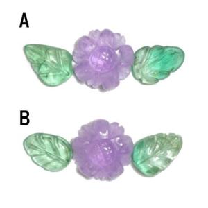 ◎アメシスト&amp;エメラルド【限定2セットルース】 誕生石 2月 5月