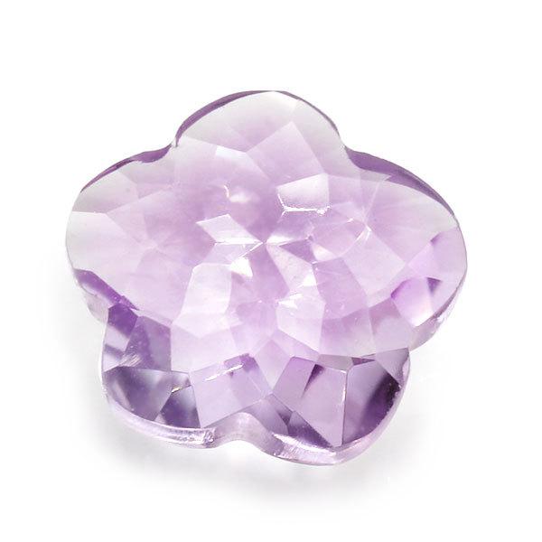 11mm アメシスト お花 3個限定　 製品オーダー可能