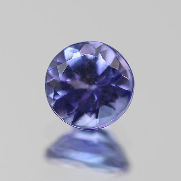 タンザナイト ラウンド 0.27ct 限定1個 製品オーダー可能 誕生石12月