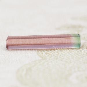 バイカラートルマリン カボション 約4x6mm ルース : gem-ichinoseYahoo