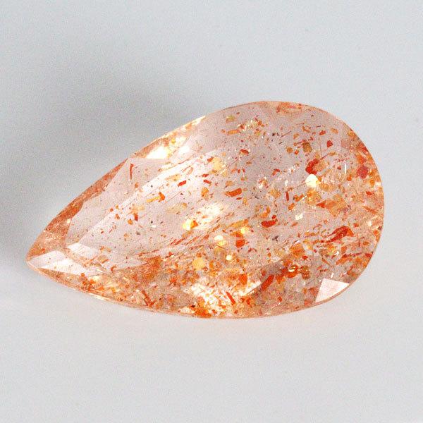 サンストーン ペアシェイプ 2.52ct 限定1個 製品オーダー可能