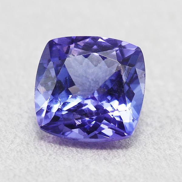 7mm タンザナイト クッション 1.55ct 限定1個 製品オーダー可能 誕生石12月