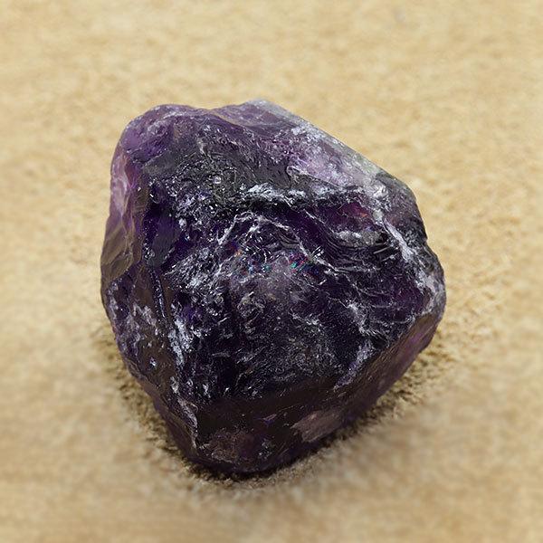 アメシスト 原石 19.49g 限定１個 製品オーダー可能 誕生石 2月