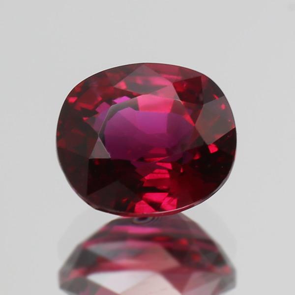 鑑別書付 ピジョンブラットルビー オーバル 0.76ct 製品オーダー可能 誕生石7月