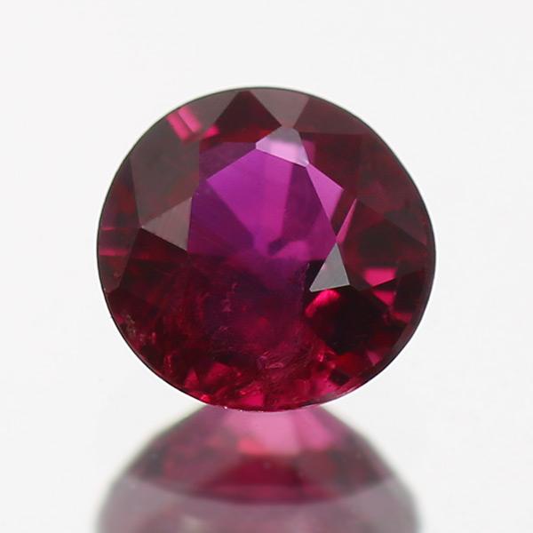 鑑別書付 ピジョンブラットルビー ラウンド 0.28ct 限定1個 製品オーダー可能 誕生石7月