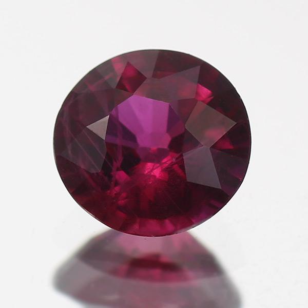 鑑別書付 ピジョンブラットルビー ラウンド 0.32ct 限定1個 製品オーダー可能 誕生石7月