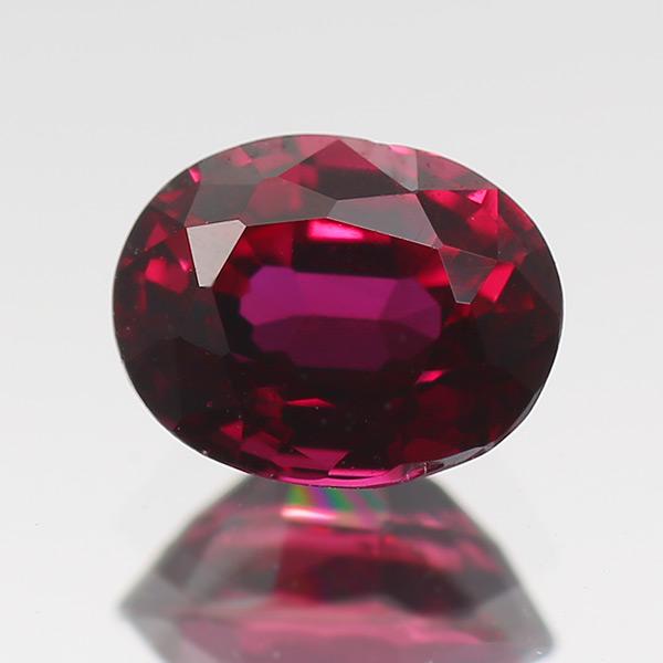 鑑別書付 ピジョンブラットルビー オーバル 0.46ct 限定1個 製品オーダー可能 誕生石7月