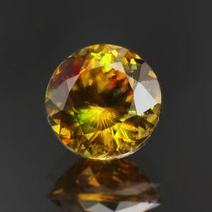 限定20％クーポン 5.5mm ゴールデンスフェーン ラウンド 0.75ct 限定1個 製品オーダー可能 誕生石7月｜benebene