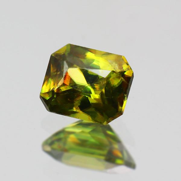 クロムスフェーン オクタゴン 0.19ct 限定1個 製品オーダー可能 誕生石7月