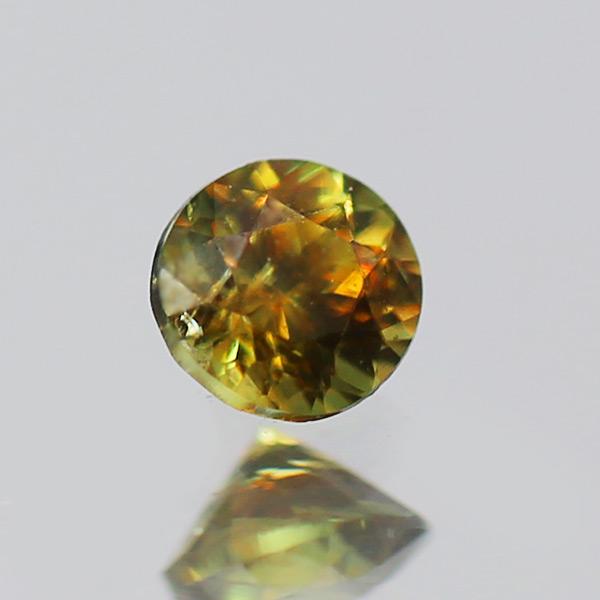 クロムスフェーン ラウンド 0.06ct 限定1個 製品オーダー可能 誕生石7月