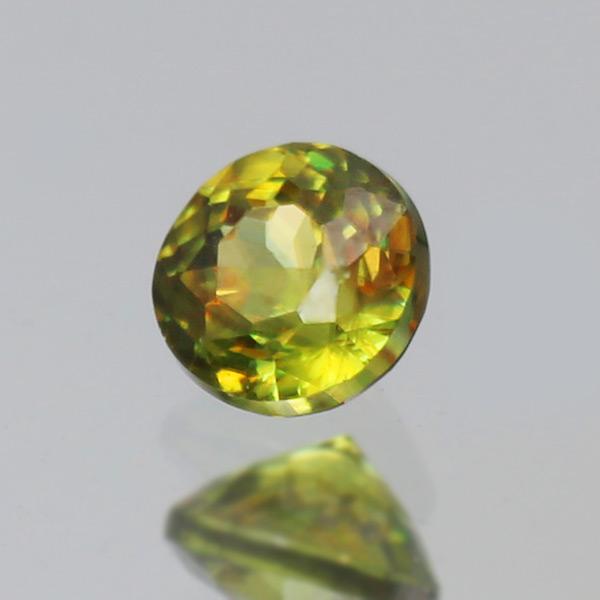 クロムスフェーン ラウンド 0.09ct  限定1個 製品オーダー可能 誕生石7月