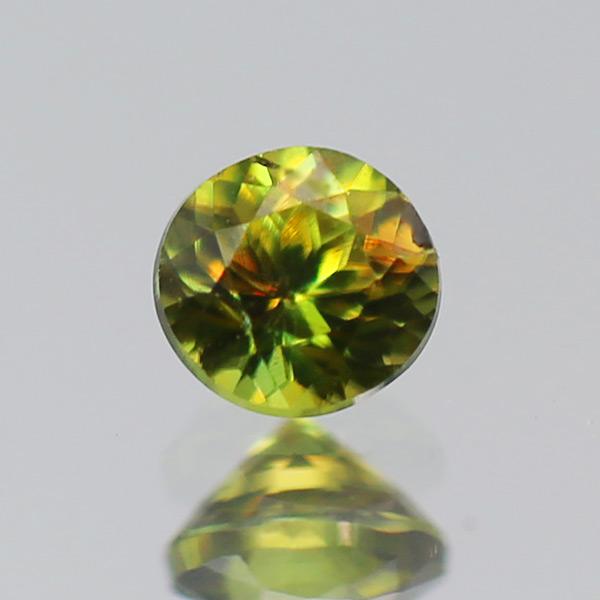 クロムスフェーン ラウンド 0.1ct  限定1個 製品オーダー可能 誕生石7月