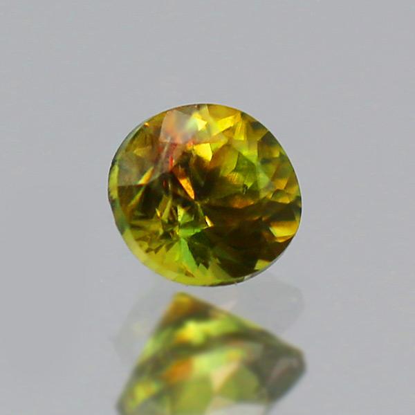 クロムスフェーン ラウンド 0.08ct 限定1個 製品オーダー可能 誕生石7月