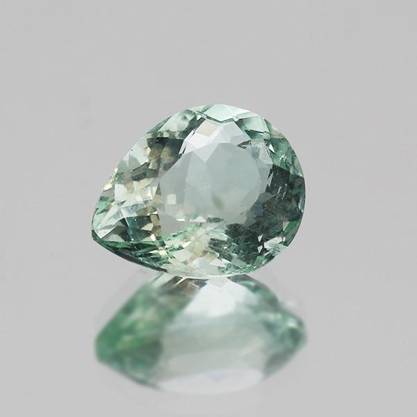 グリーンフローライト ペアシェイプ 2.28ct 限定1個 製品オーダー可能